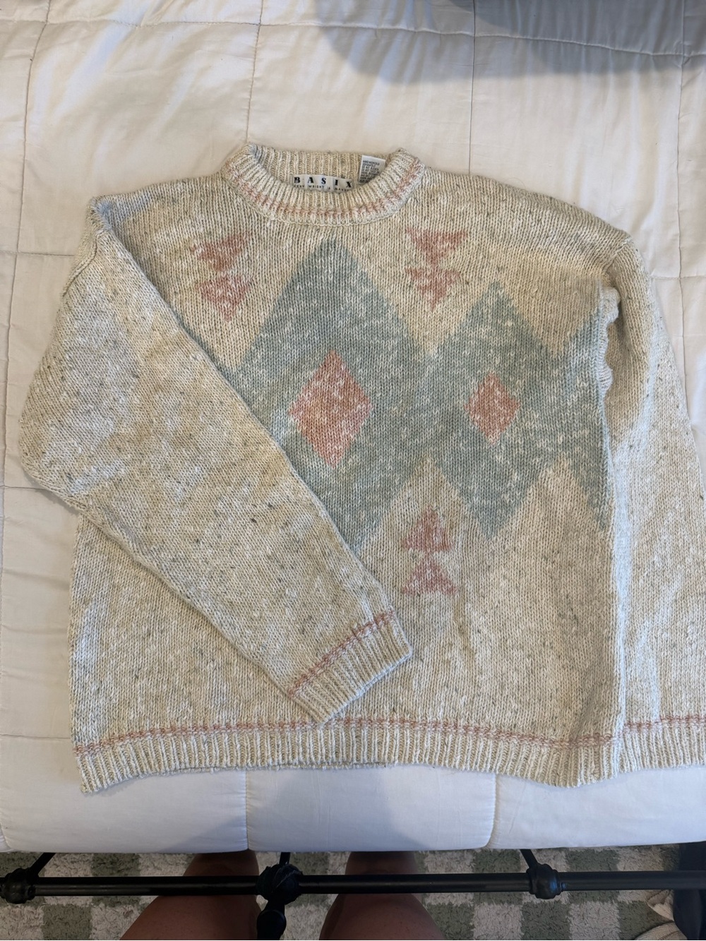 Fenn Wright Manson Cream Chunky Knit Sweater
